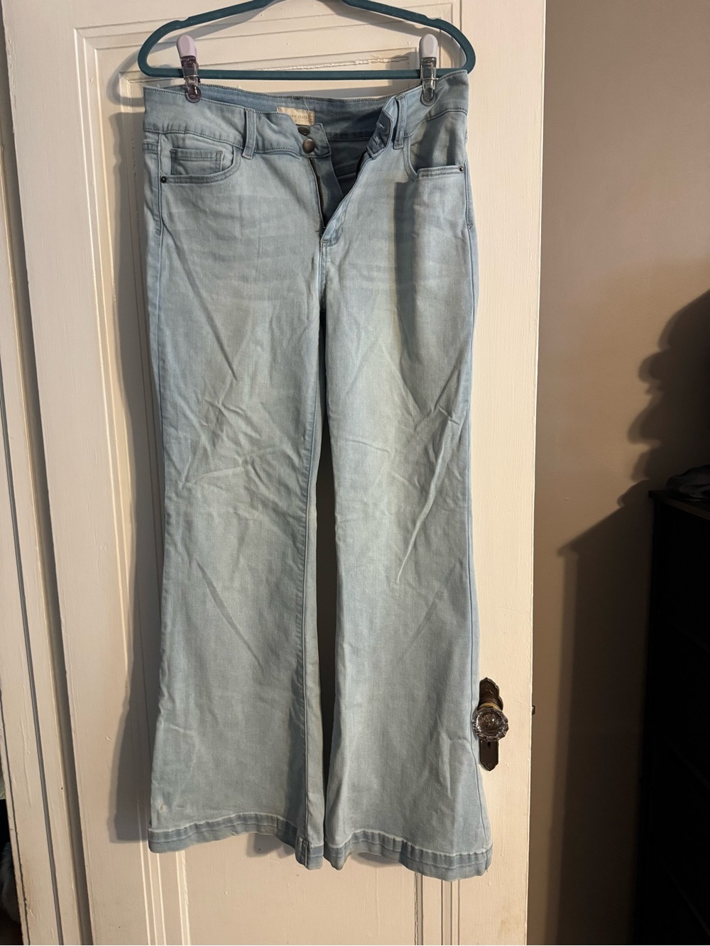 Altar'd State Light Blue Flare Jeans
